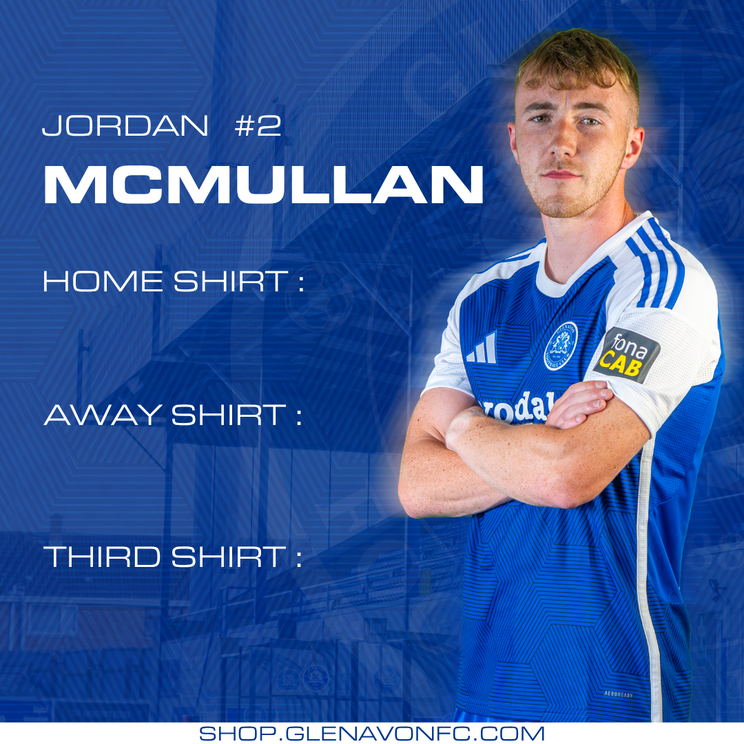 Jordan McMullan #2 - Shirt Sponsorship