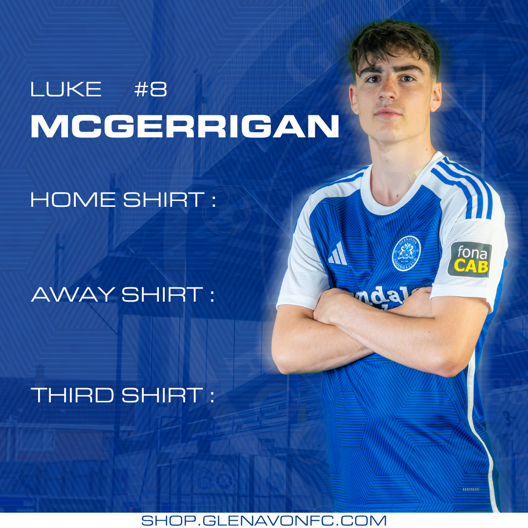 Luke McGerrigan #8 - Shirt Sponsorship