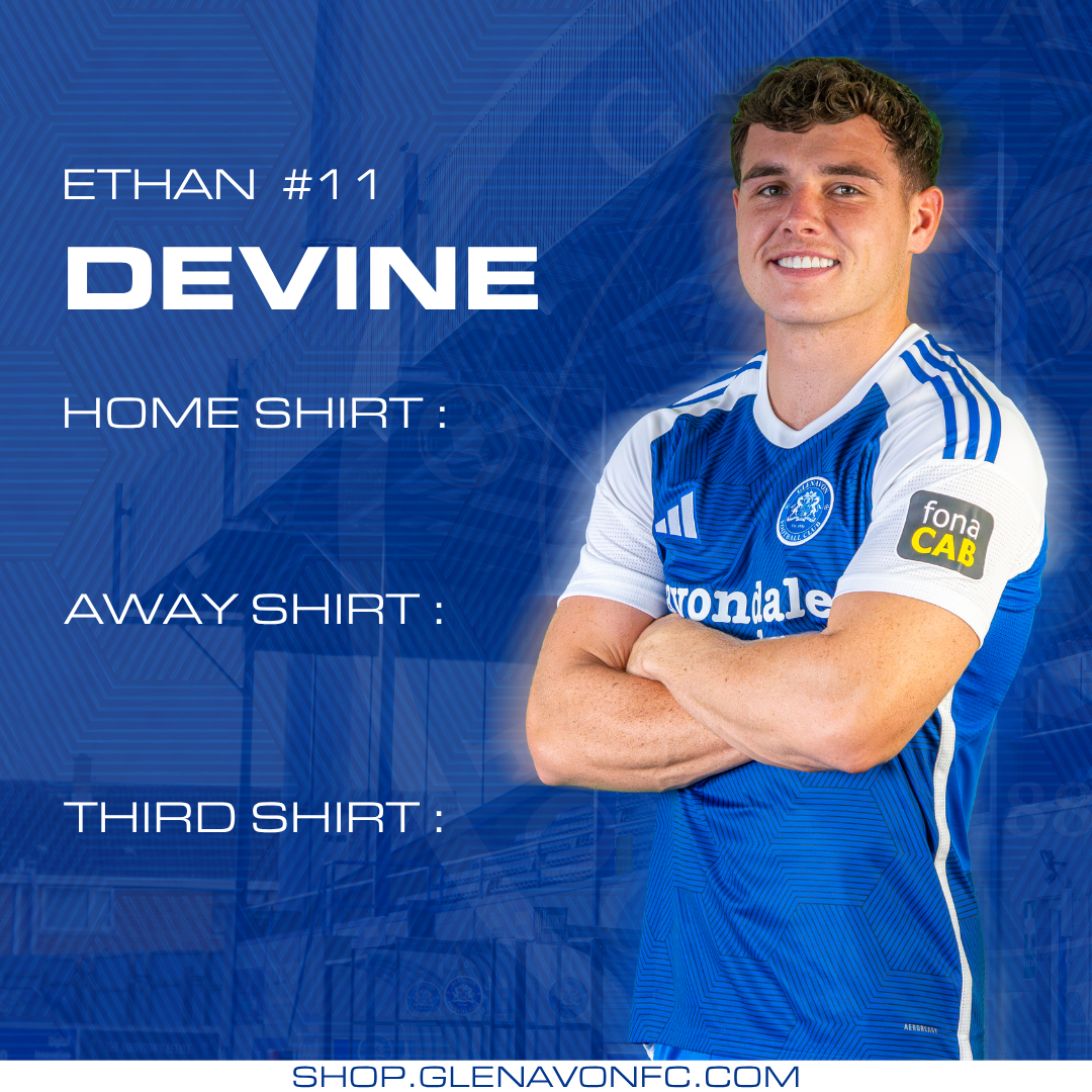 Ethan Devine #11 - Shirt Sponsorship
