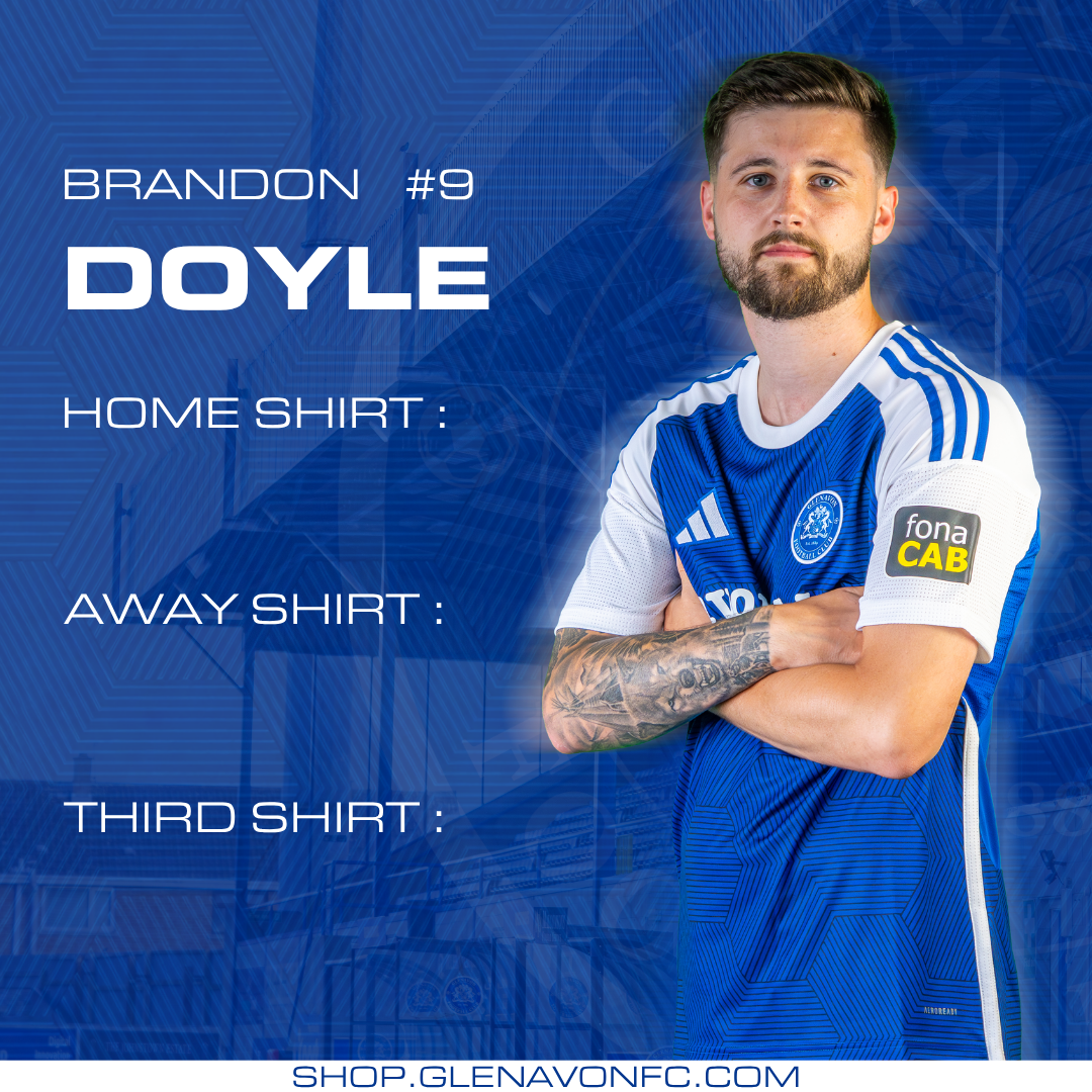 Brandon Doyle #9 - Shirt Sponsorship