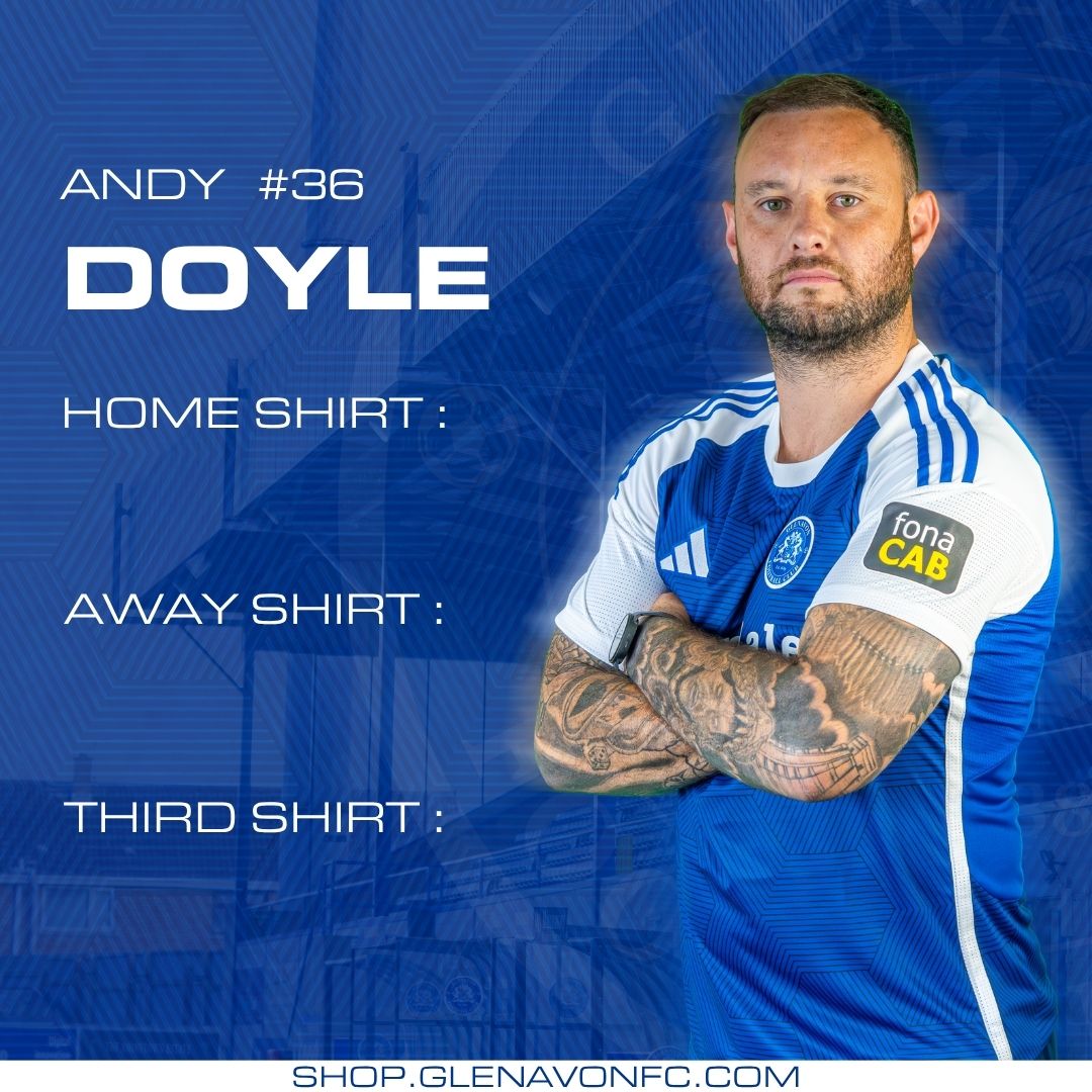 Andy Doyle #36 - Shirt Sponsorship