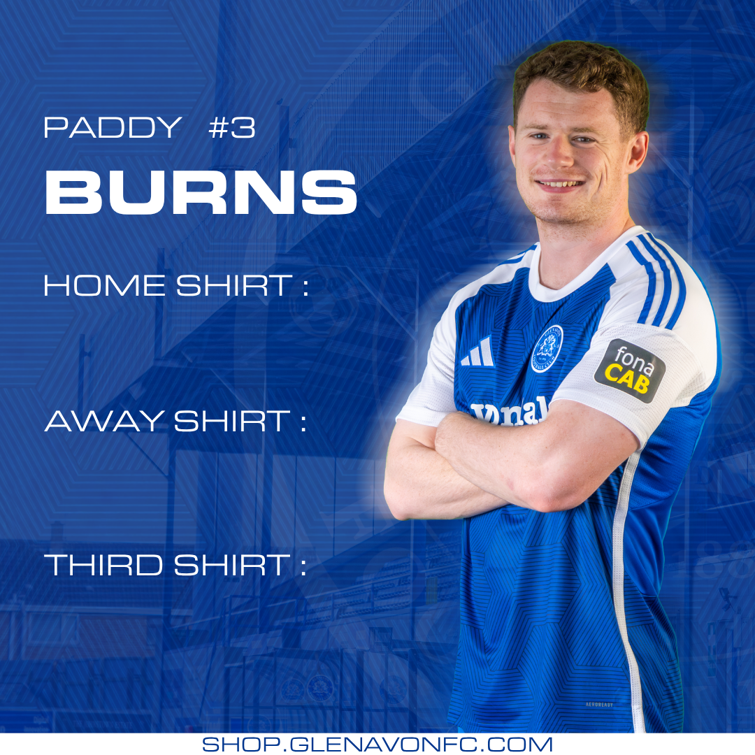 Paddy Burns #3 - Shirt Sponsorship