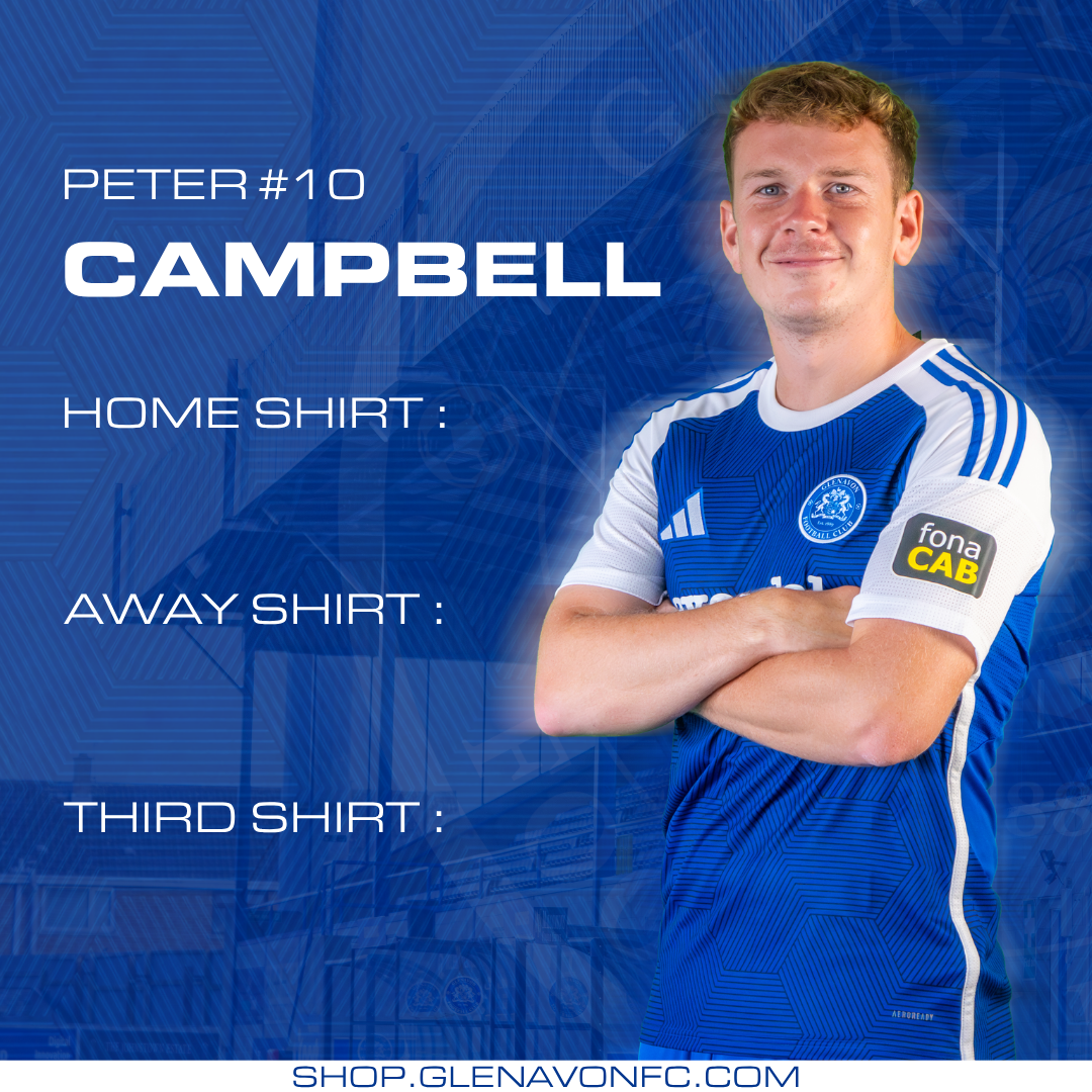 Peter Campbell #10 - Shirt Sponsorship