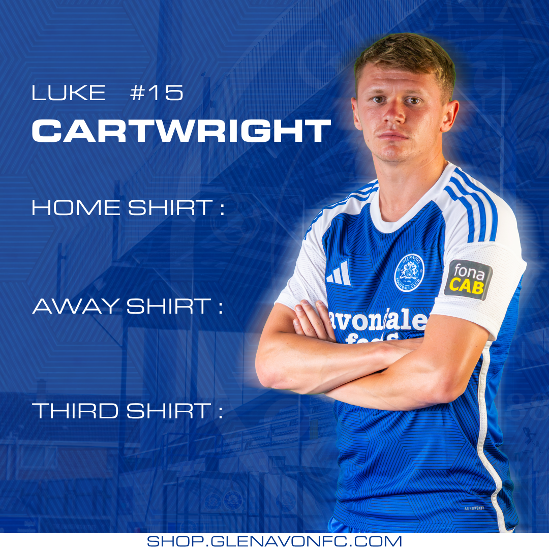 Luke Cartwright #15 - Shirt Sponsorship