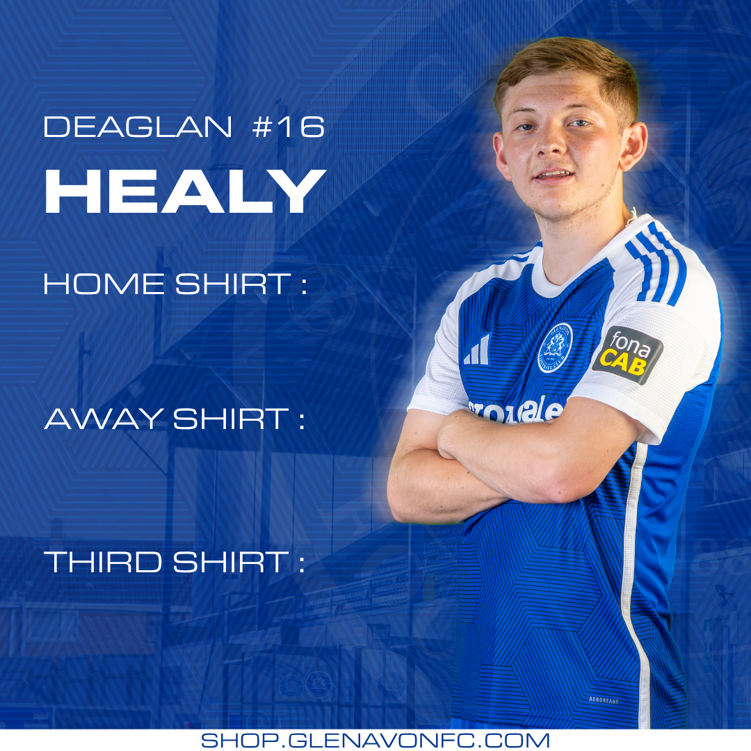 Deaglan Healy #16 - Shirt Sponsorship