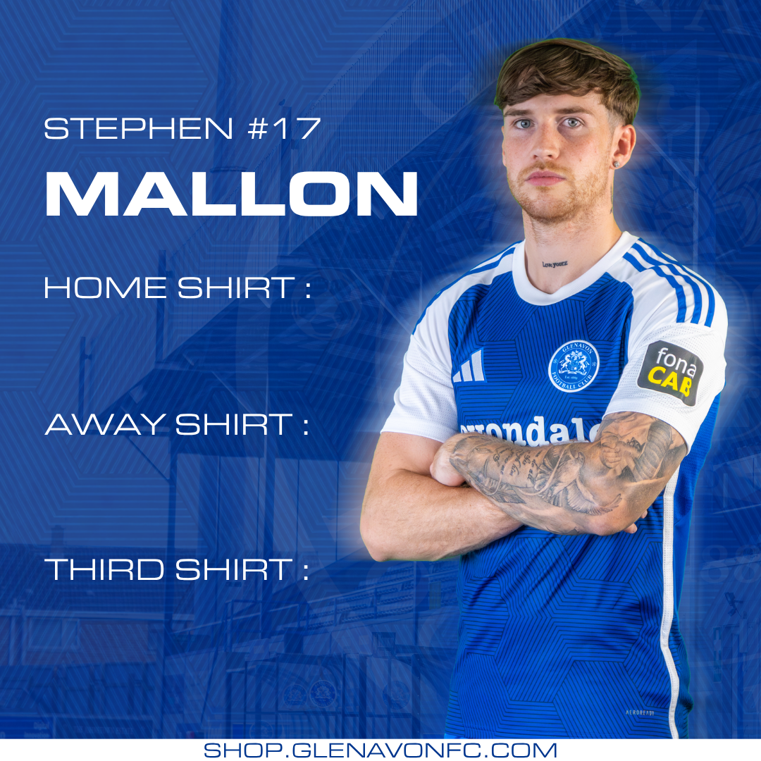 Stephen Mallon #17 - Shirt Sponsorship