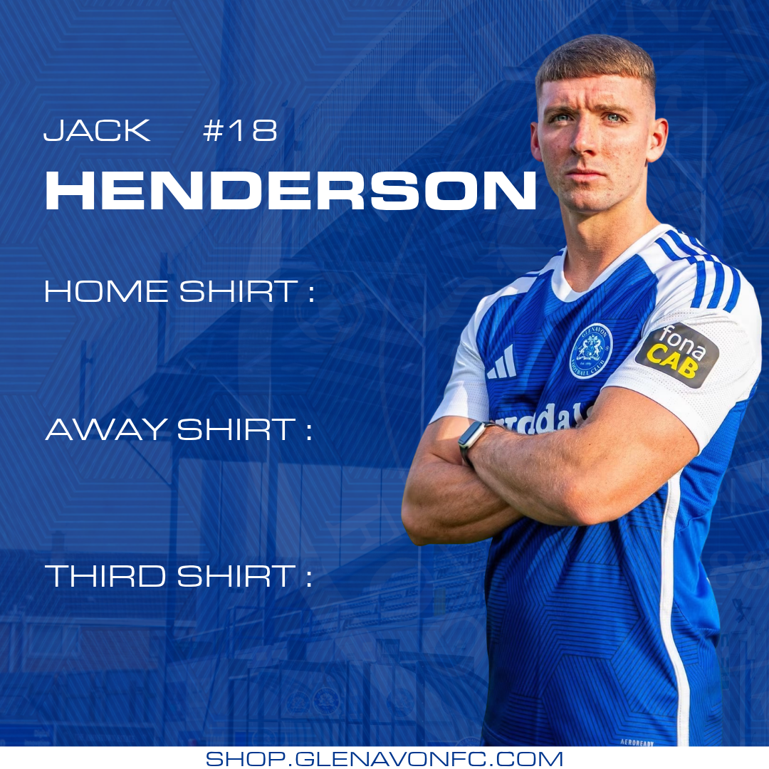 Jack Henderson #18 - Shirt Sponsorship