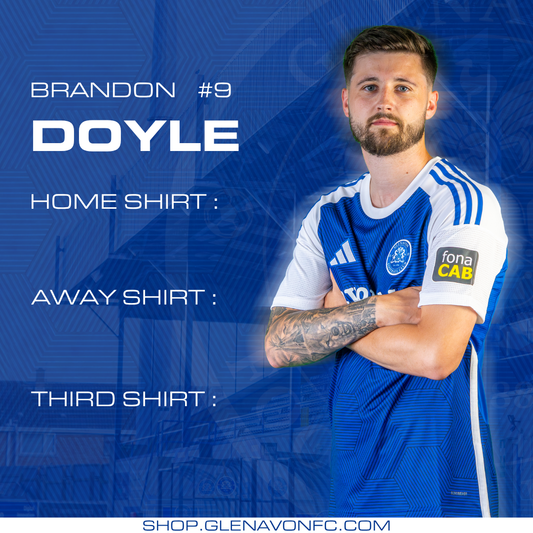 Brandon Doyle #9 - Shirt Sponsorship