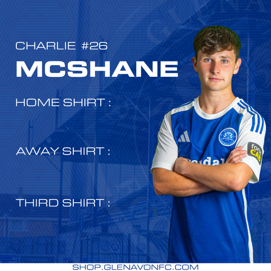 Charlie McShane #26 - Shirt Sponsorship