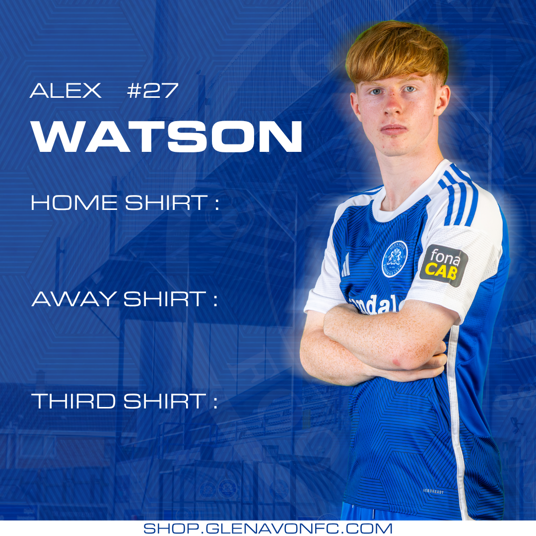 Alex Watson #27 - Shirt Sponsorship