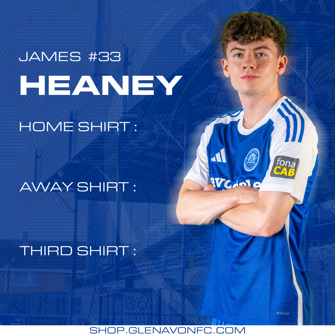 James Heaney #33 - Shirt Sponsorship
