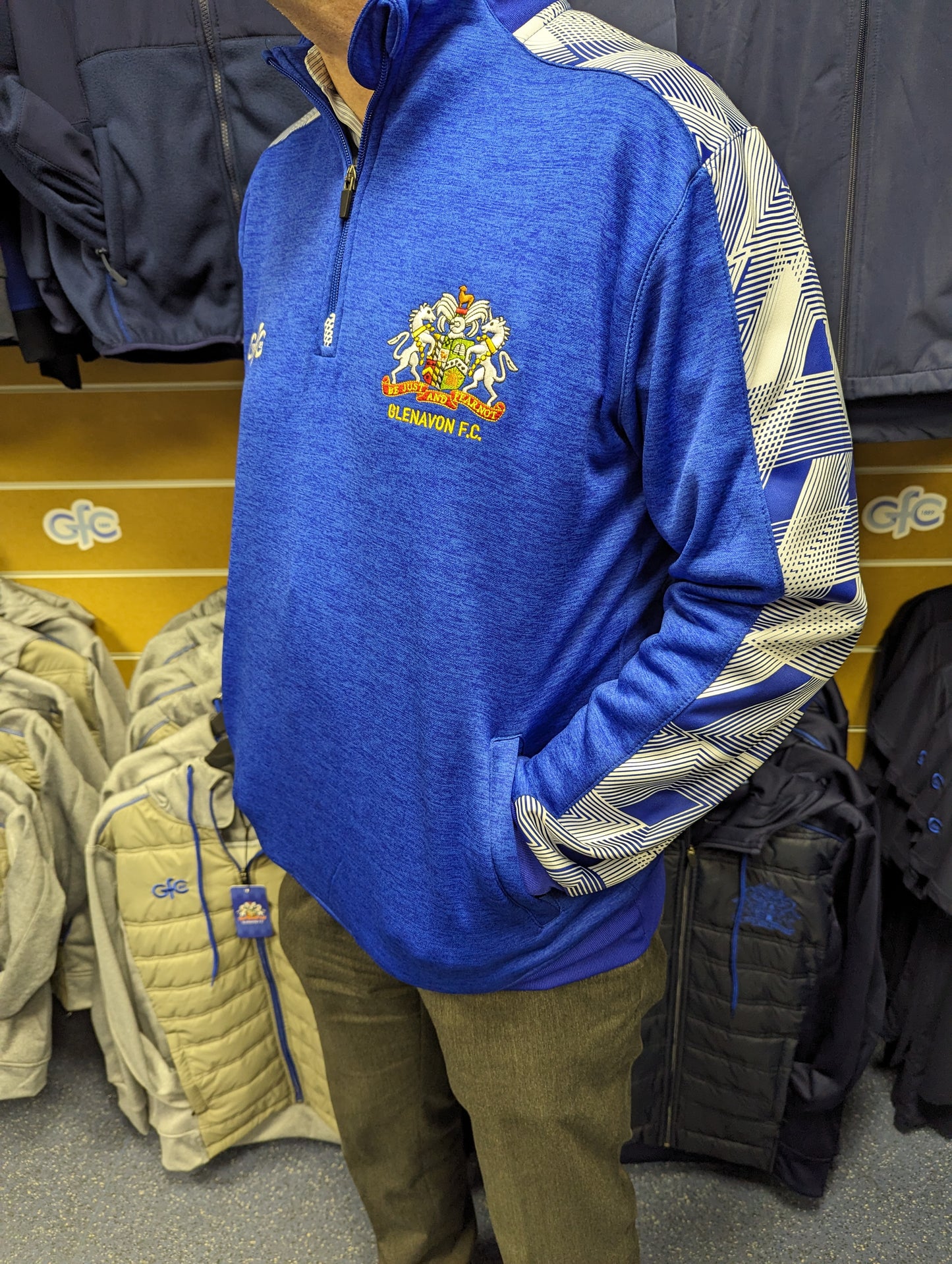 GFC1889 Retro 1/4 Zip