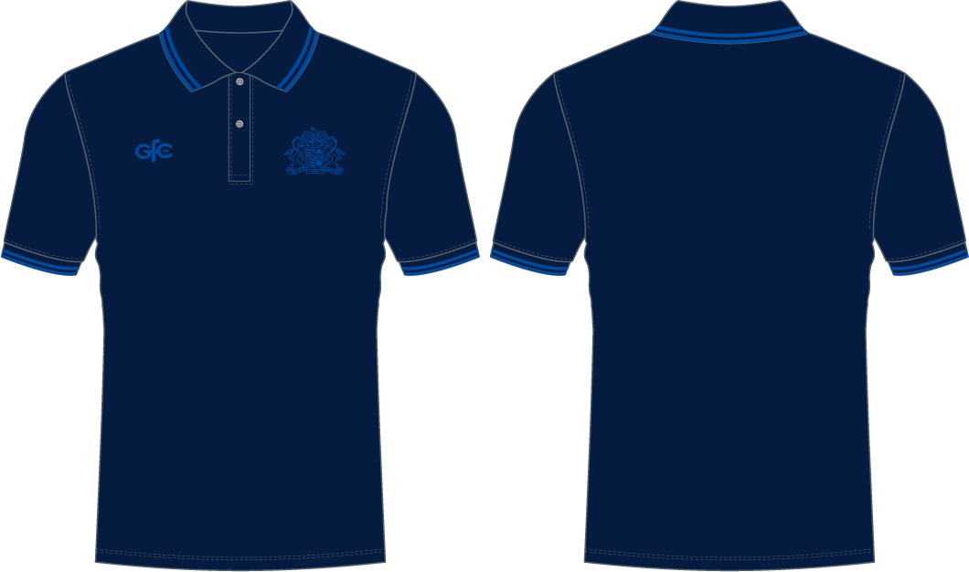 'Blue-out' GFC1889 Club Polo Shirt