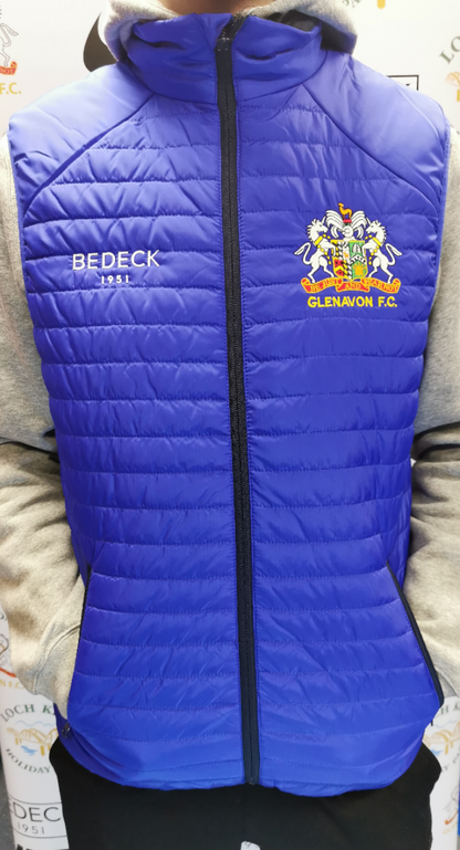 Adults Royal Blue Club Gilet